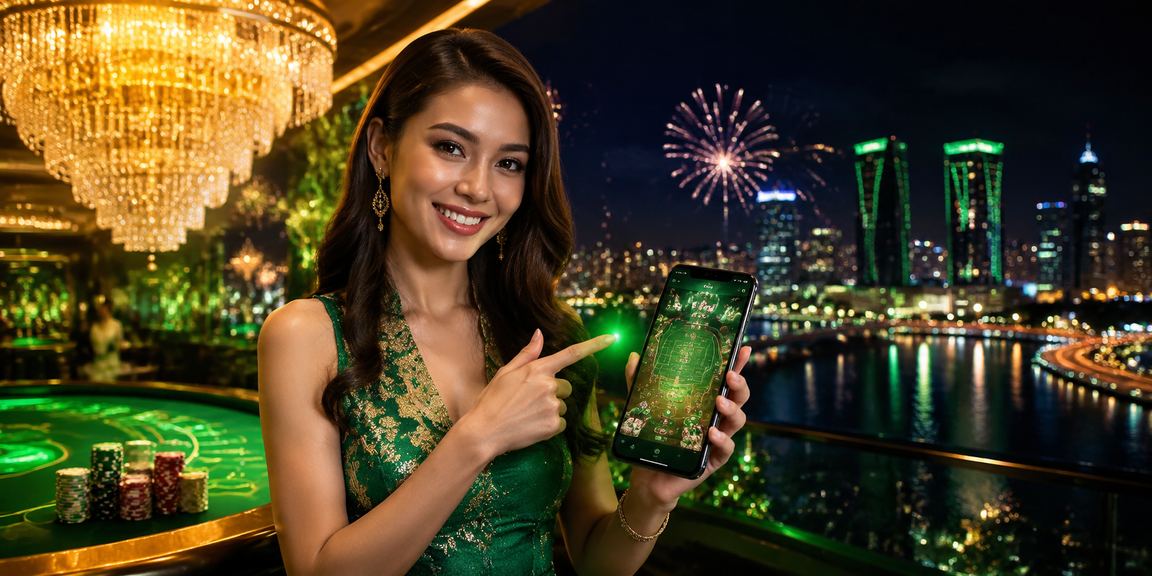 Pemain dmc5 dari Johor menggunakan aplikasi mudah alih Android untuk bermain kasino
