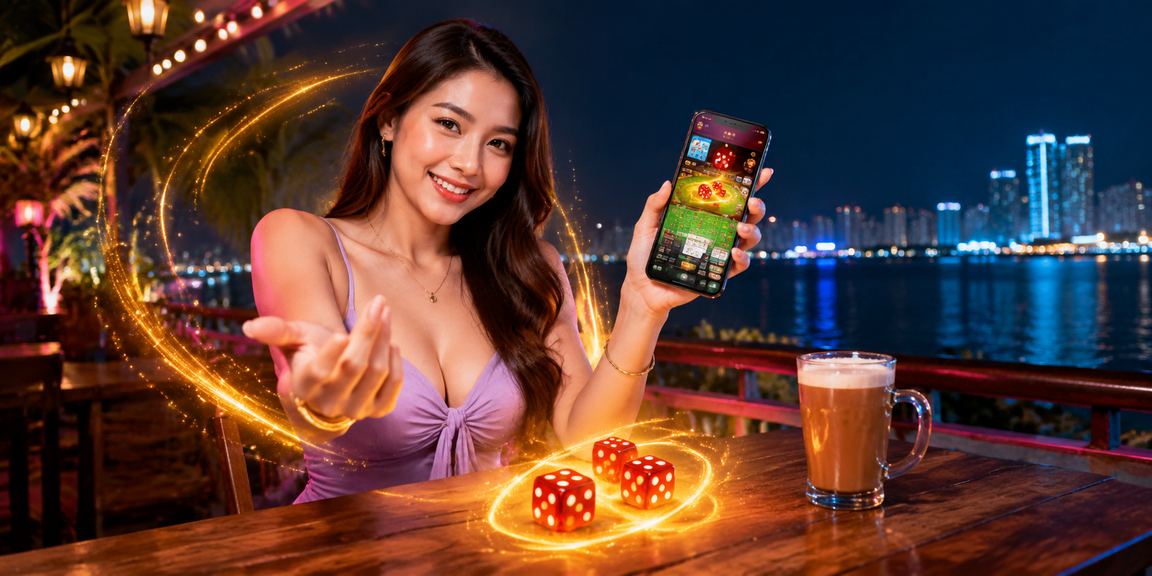 Permainan dadu bergaya Pulau Pinang di platform mudah alih dmc5